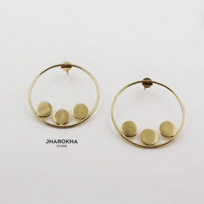 Classy Elara Gold Hoops